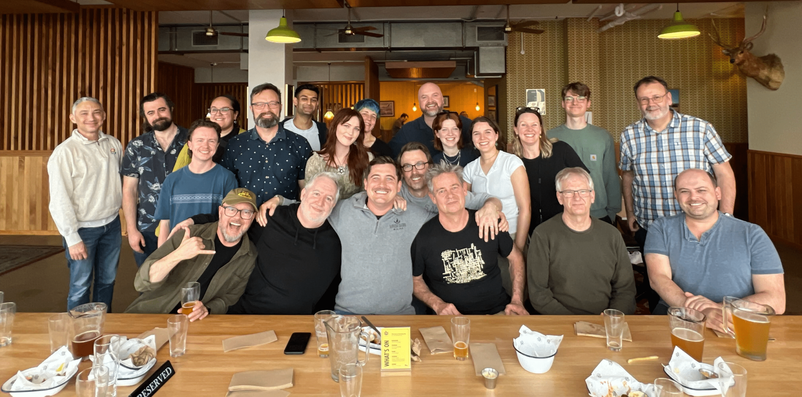 Tashi Trieu (front right) and The Park Road picture team for Avatar: Fire and Ash