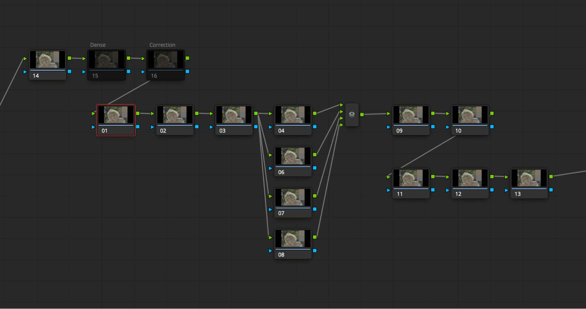 An updated approach to Tashi's previous node graph